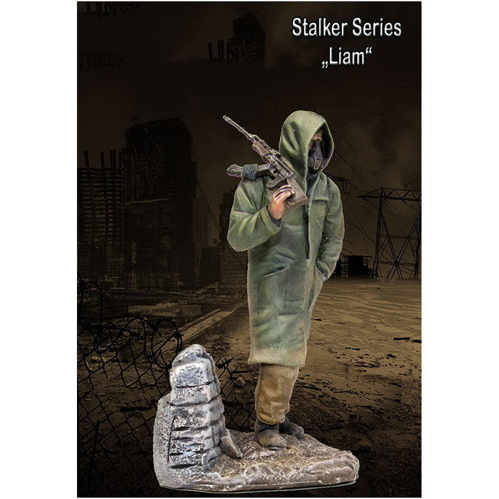 Unpainted Kit ★ 1/35 Stalker Series Liam With Base Soldier Resin Figure ...