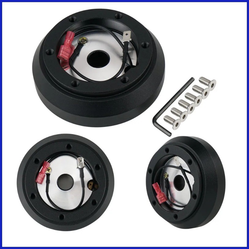 Aluminum Steering Wheel Short Hub Adapter Quick Release Set for Mazda ...