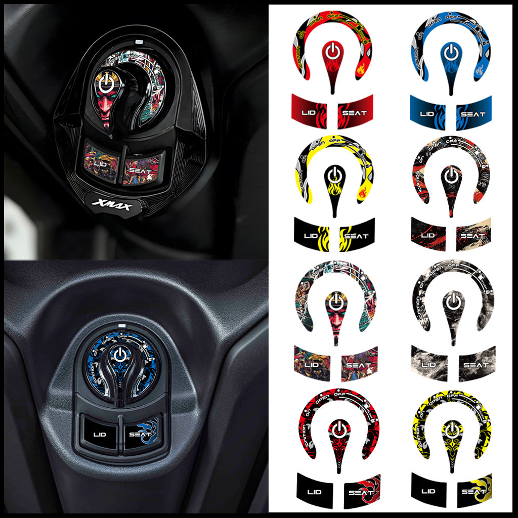 Key panel protector sticker YAMAHA NMAX XMAX 300 Full key cover ...