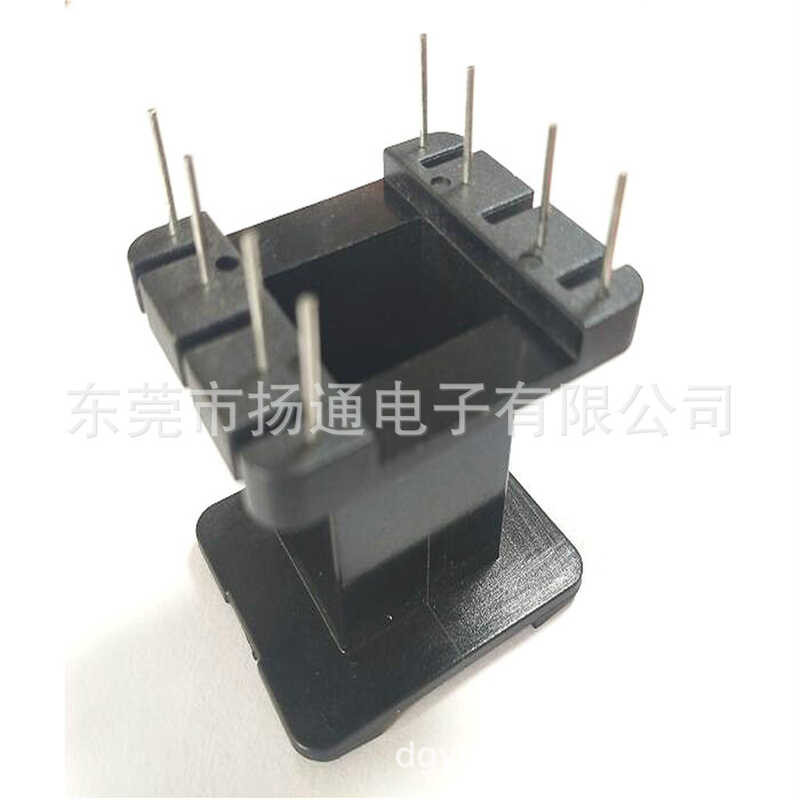 High frequency transformer skeleton EE55 skeleton vertical 4+4-pin EE55 ...
