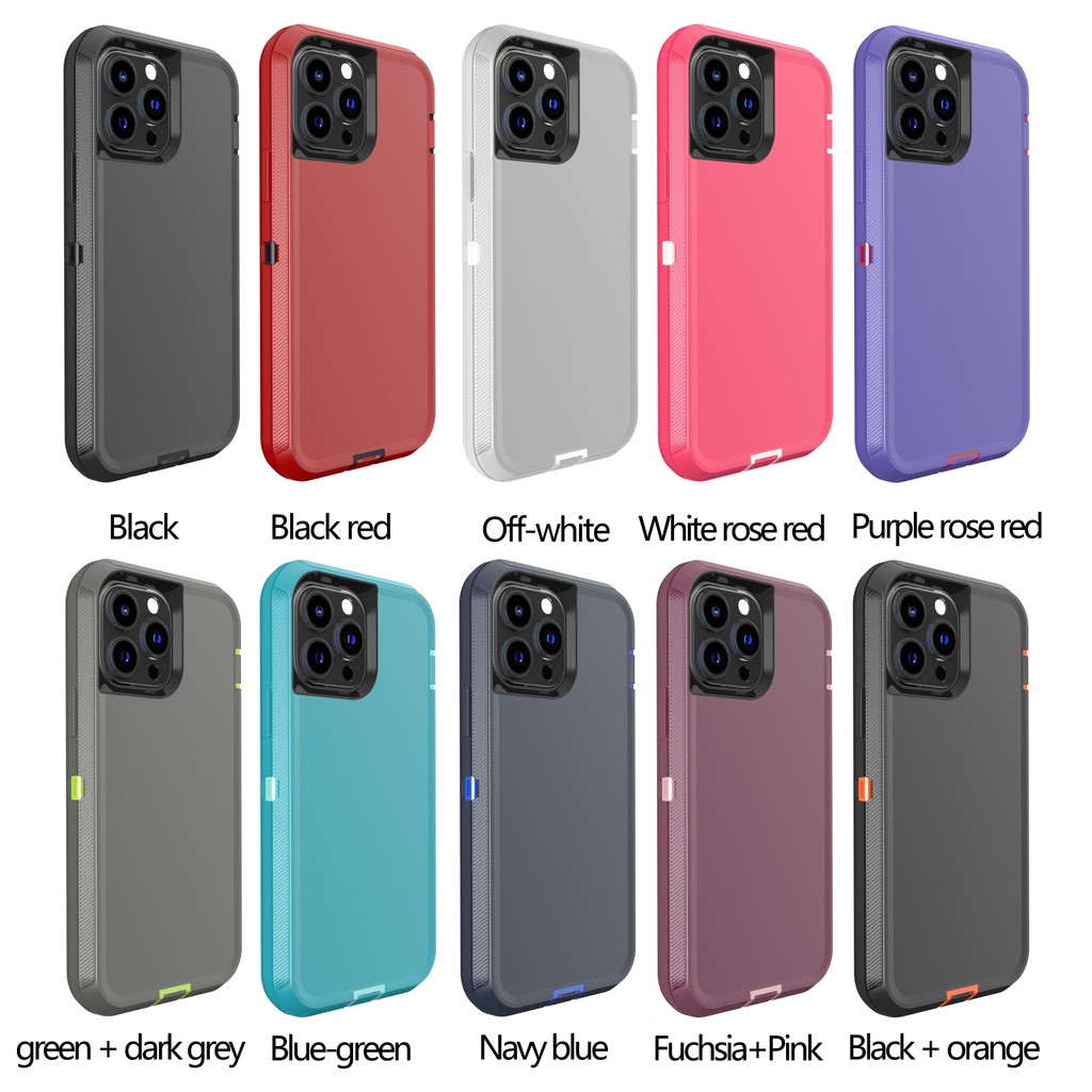 New 3 in 1 for Samsung Galaxy S22 S21 S20 S23 S24 Ultra S10 PLUS Note ...