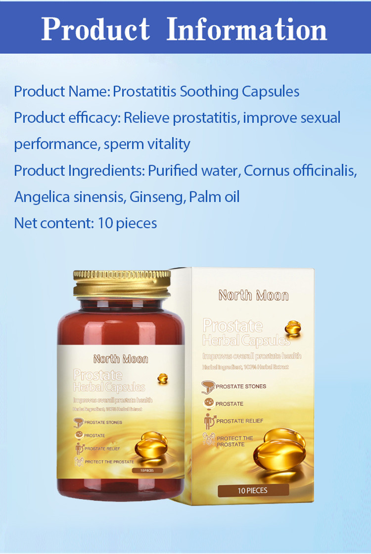 Prostatrelief Capsules Tablets Men's Body Massage Treatment Herbal ...