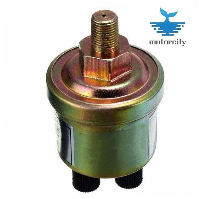 1/8 NPT Engine Oil Pressure Sensor Gauge Sender Switch Unit 80x40mm