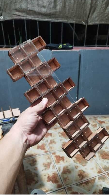 20 Holes Pitak Zigzag Type Spider Cage Laser Cut | Shopee Philippines