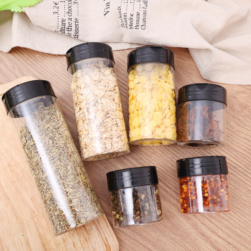 100-300ml Salt Sugar Spice Powders Condiment Container Bottle - Double ...