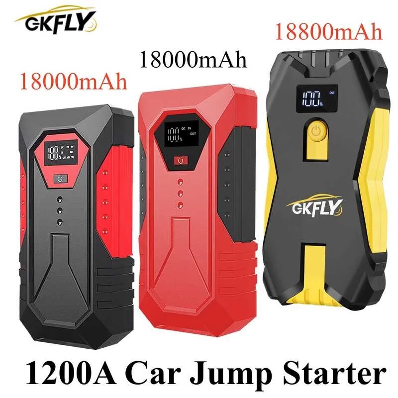 GKFLY 1200A Super Power Car Jump Starter Power Bank