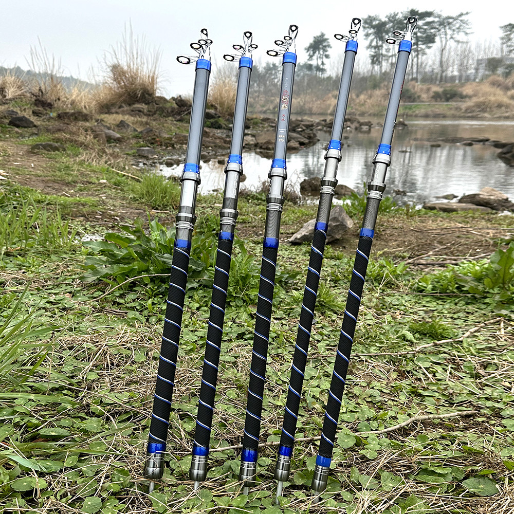 Large-scale Game Deep-sea Fishing Rod Portable Heavy-duty Fishing Rod ...