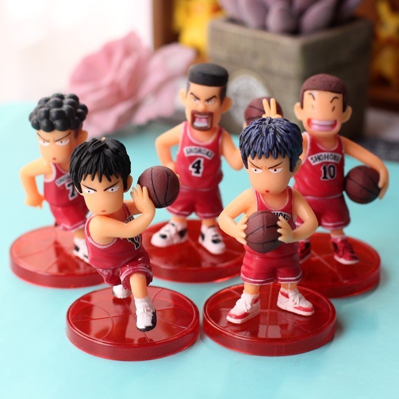 Plastic Character Model Grand Slam Dunk Anime Statue 7cm Suitable for ...