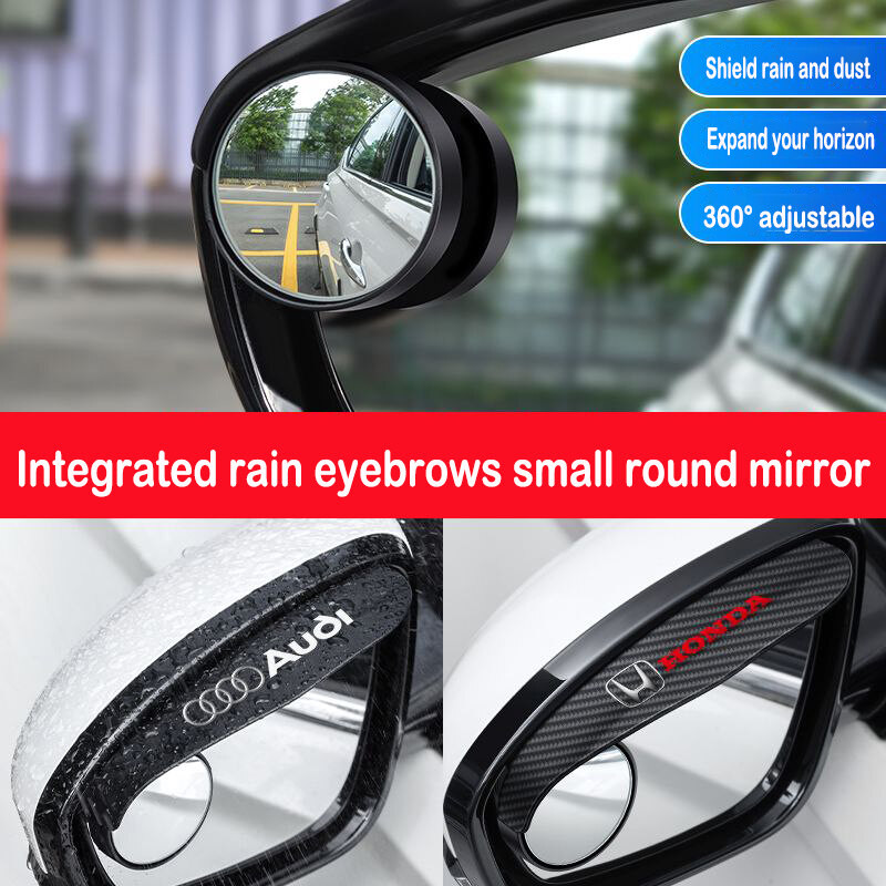 Honda two-in-one rainbow + auxiliary mirror rearview mirror car 360 ...