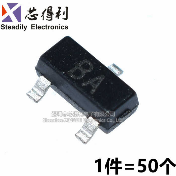 2SA1015 A1015 BA silk screen SOT23 surface mount transistor brand new ...
