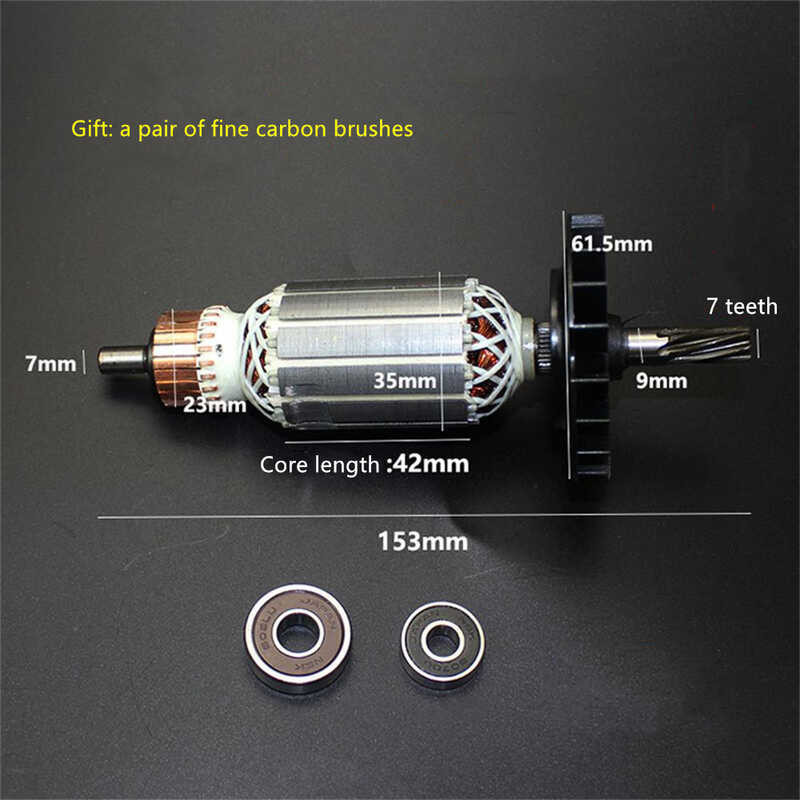 6.3*11*20mm Carbon Brushes Set Power Tool For Electric Hammer Drill - View #6