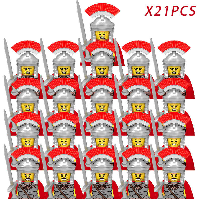 Middle 2 Ages Roman Empire Spartan Crusader Mini Medieval Soldier