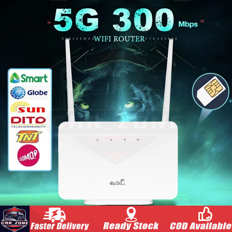 300Mbps 4G/5G WiFi Router Multi-Mode Wi-Fi Dual Band Gigabit Router ...