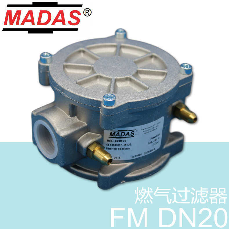 MADAS gas filter FM DN20 Pmax: 2bar FM03 Rp3/4 Italian original ...