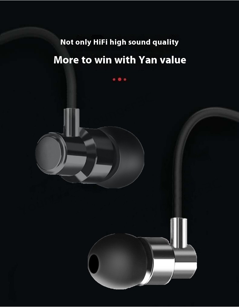 2 Meter 3.5MM Aux Wired Earphones For PC,Dual Plug In Ear Wired ...