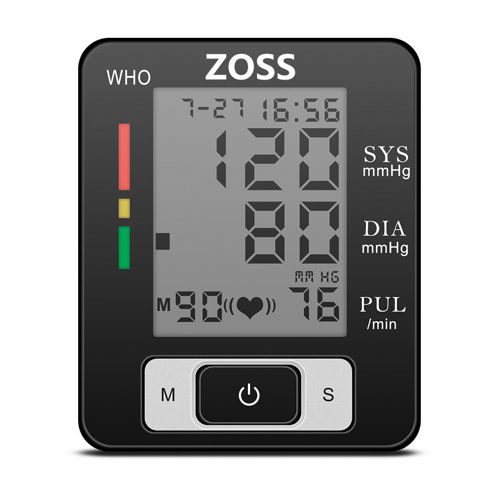 のゎ ZOSS English Or Russian Voice Cuff Wrist Sphygmomanometer Blood ...