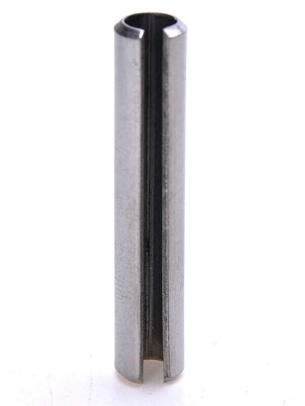 304 steel cylindrical elastic positioning open mouth spring hollow pin ...