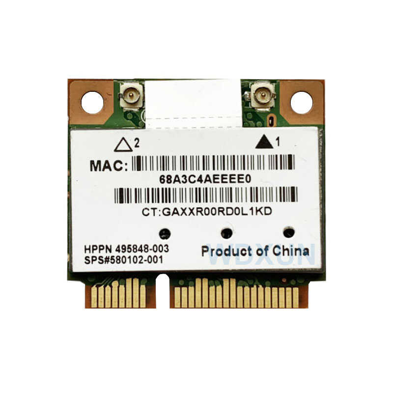 Ar5bhb92 Atheros Ar9280 Ar5009 Dual-Band 2.4G/5Ghz 802.11A/B/G/N 300Mbp ...