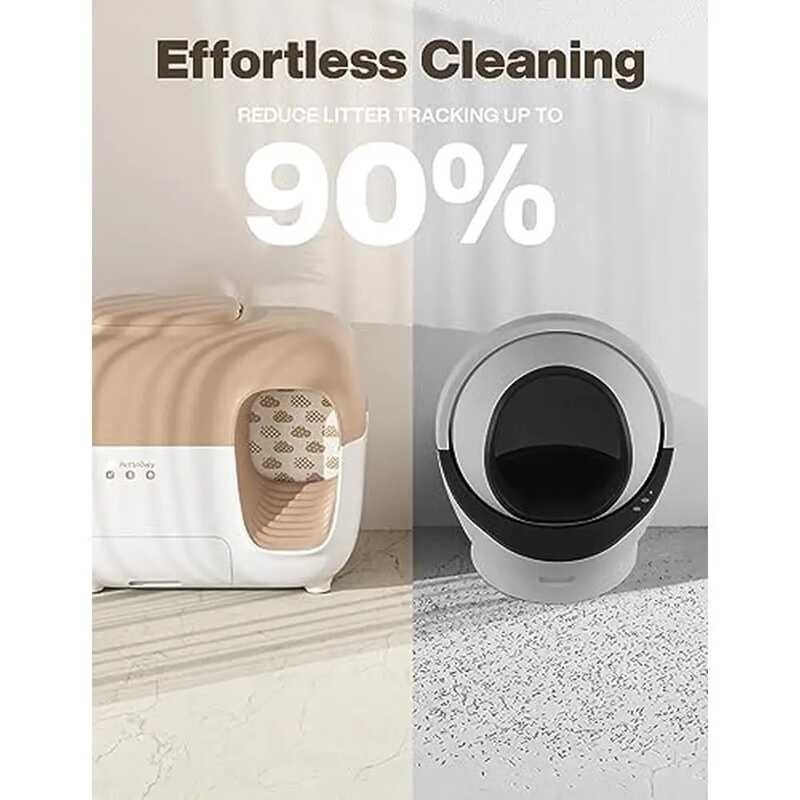 Curated visual reference: Visual Reference: Sk Automatic Self Cleaning Cat Litter Box Less Odor Minimal
