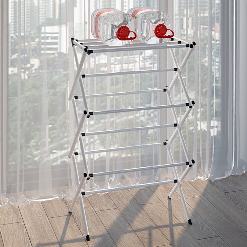 Bathroom Drying Rack Telescopic Clothes Rack Balcony Folding Coat ...