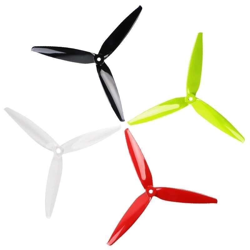 Gemfan 6/12Pairs Flash 7040 7X4X3 3-Blade PC Propeller CW CCW para sa ...