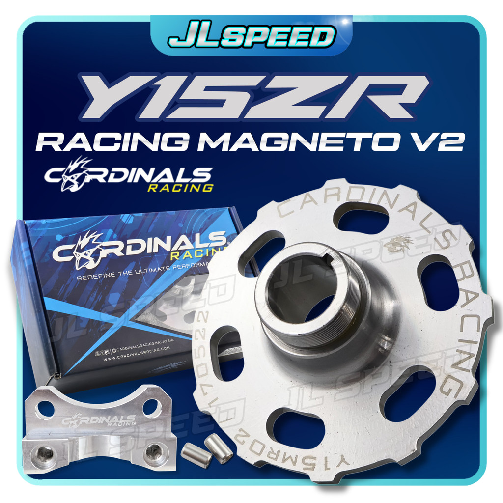 CARDINALS RACING Aluminium Cnc Magneto Magnet *** Version 2 *** For Y15 ...