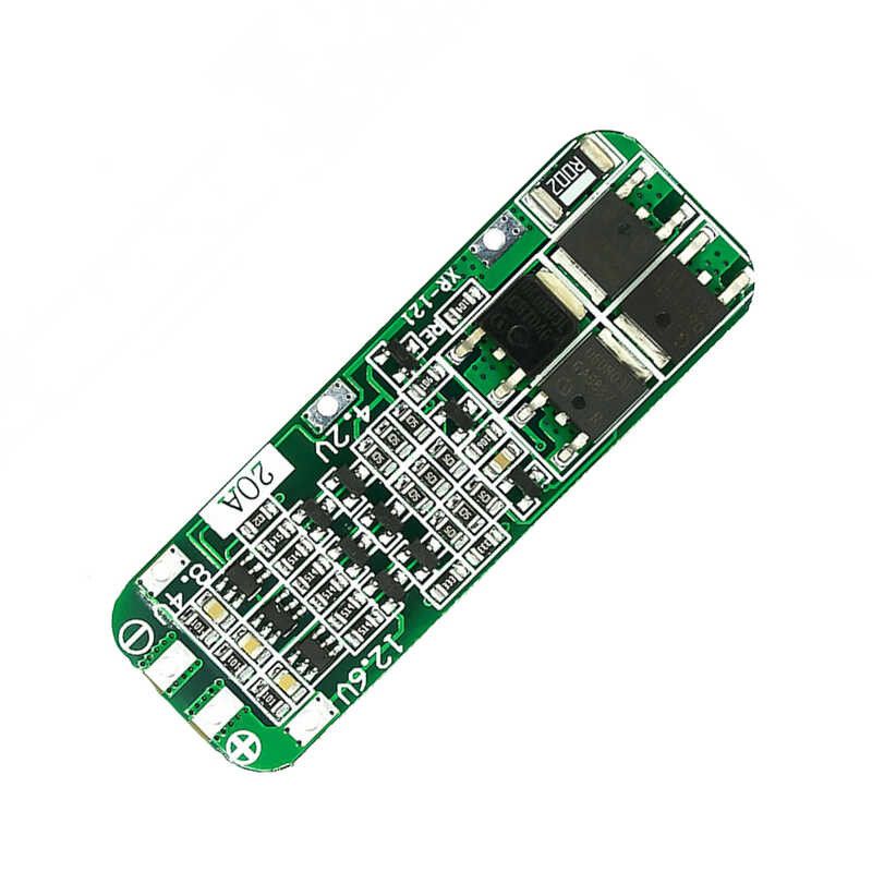 3S 20A 12,6V Li-ion lítium akkumulátor 18650 Töltő PCB BMS védelmi