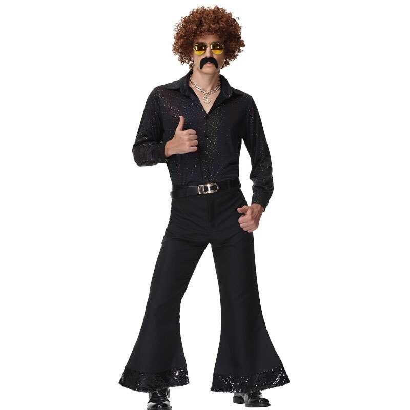 Men's 70S Retro Co Cospl Party Ge Performance Costume C427☫☢ spl stume ...