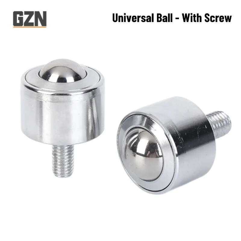 1Pcs 20 Heavy Duty Universal Ball Ksm-22Fl Ball Bearing Nylon Steel ...