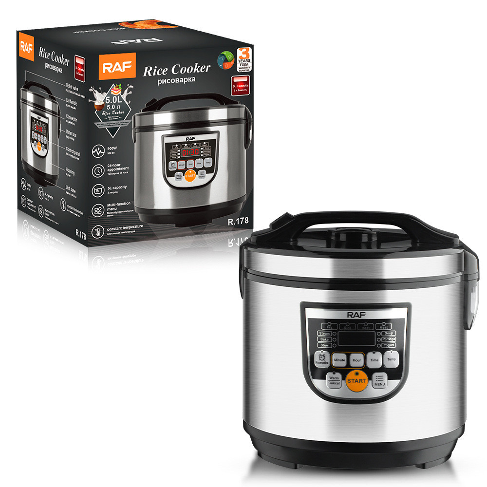 Smart Rice Cooker 5L Smart Multifunctional Rice Cooker Large Capacity ...