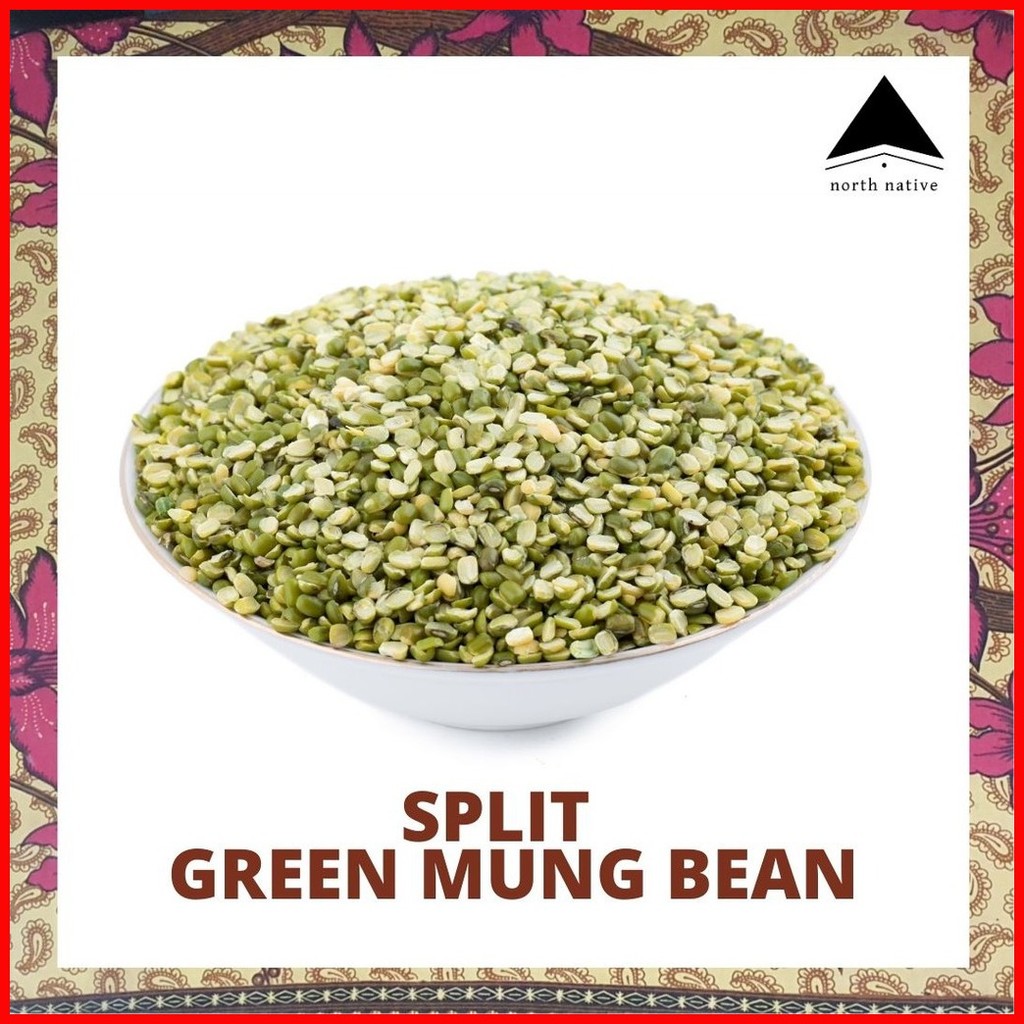Split Mung Beans with skin, 1kg, Dried, Gluten Free, Vegan, Non-GMo ...