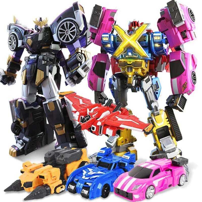 Mini Force Super Dinosaur Power Transformation Robot Action Figures ...