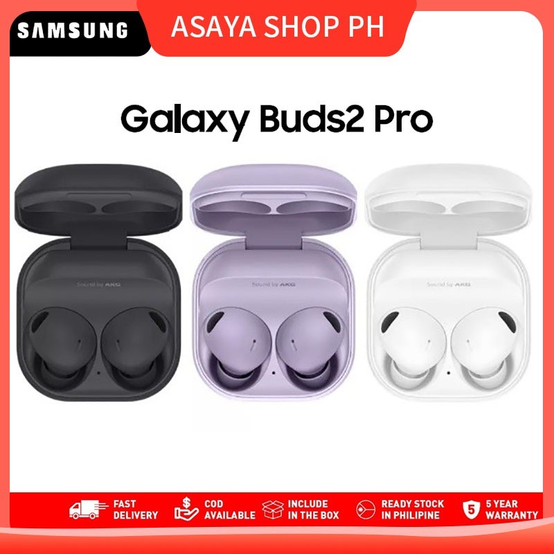 Samsung Galaxy Buds 2 Pro Original SM-R510 Wireless Earbuds with Noise ...