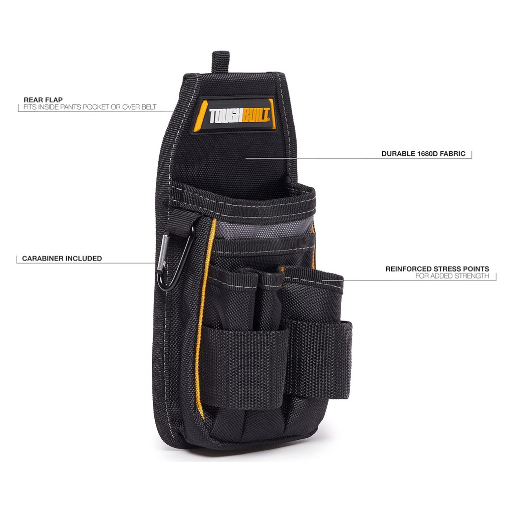 TOUGHBUILT TB-222 Multi-tool Belt Pouch Outdoor Portable Hiking Buckle ...