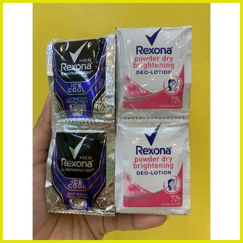 ♈ BUY 12 GET 12 FREE Rexona Powder Dry Brightening Deo Lotion Sachet ...