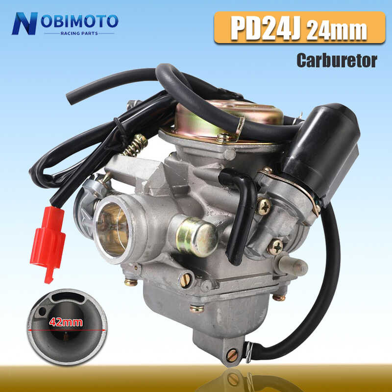 Carburetor 6 Carb GY6 150cc Fit For BA ATV Go Kart Scooter 125cc PD24J