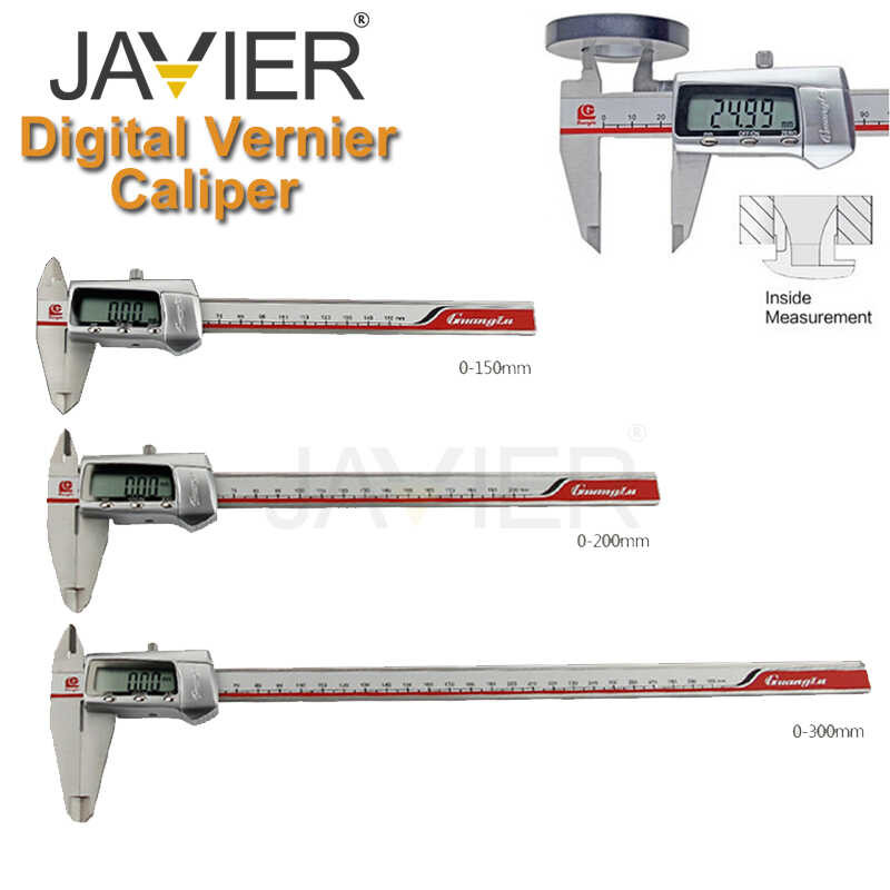 Tag b Guanglu 150mm 6inch Digital vernier caliper slider caliper metal ...