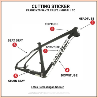 Santa cruz frame mtb sale