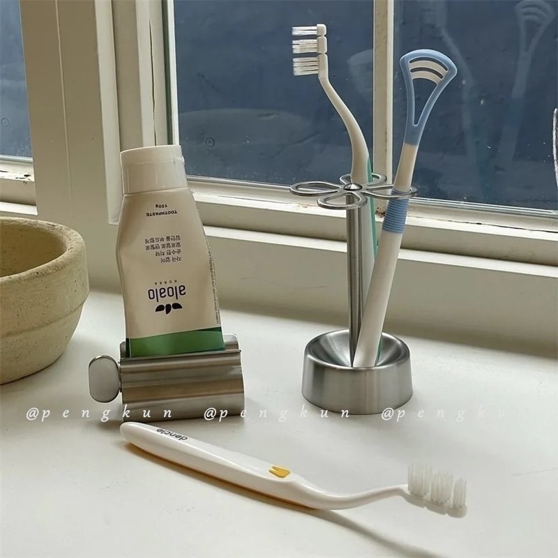 Korea Korea Manual Toothpaste Squeezer 304 Stainless Steel Metal ...