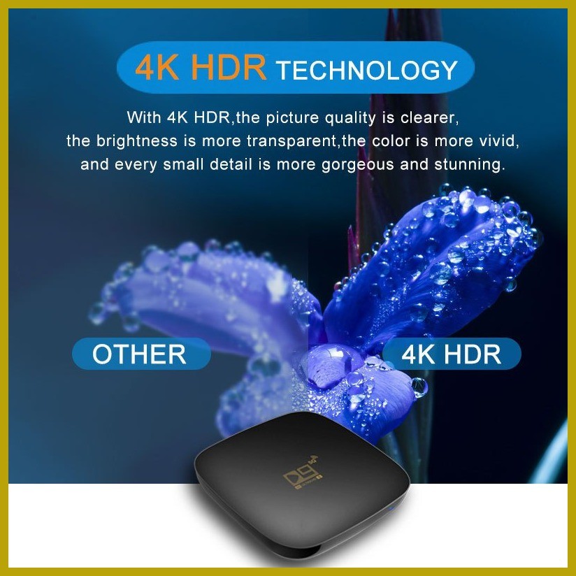 Original D9 Mxq Pro Tv Box 4k Bluetooth Dual-WiFi 2.4G/5G Android Box ...