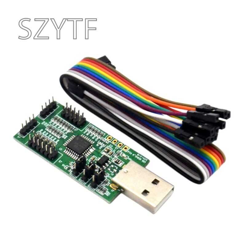 USB to UART,I2C,SPI(with ADC, 4-channel PWM, 8-digital IO and NRF2401 ...