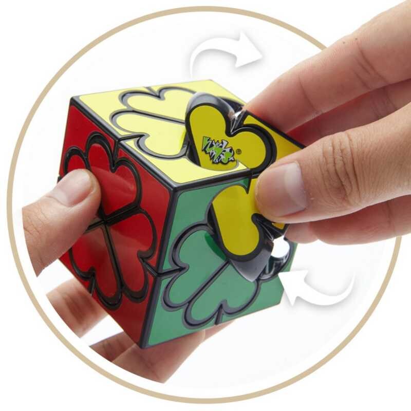 LY Lanlan 8 Axis Heart Magic Cube Professional Speed Eduional Toys ...