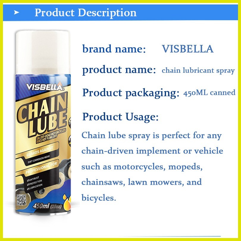 ⊙ 450ml chain lubrication and derusting spray chain lubricating oil ...