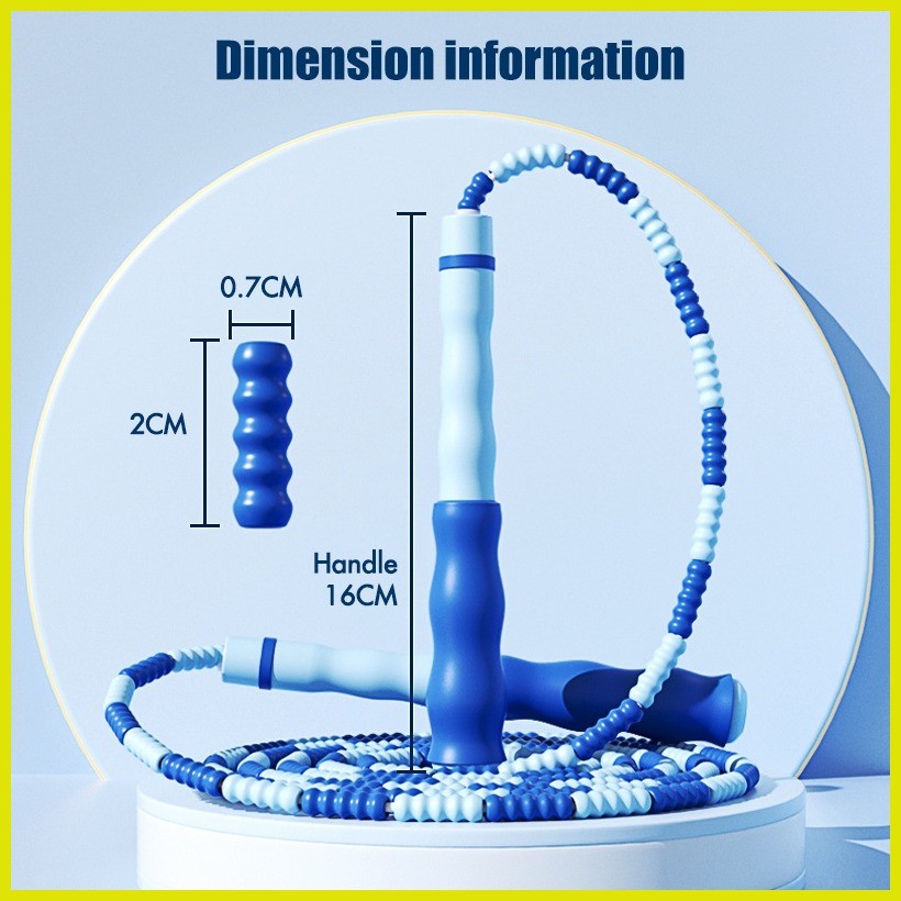 ♨ jumping rope bamboo knot style will not be twisted during use. It can ...