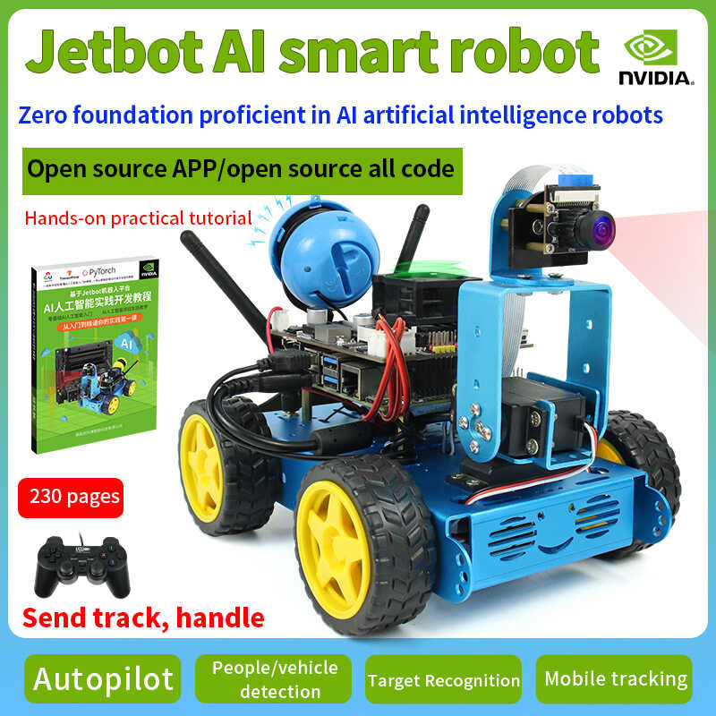 3Bf Jetson Nano Artificial Intelligence Car Jetbot Vision AI Robot ...