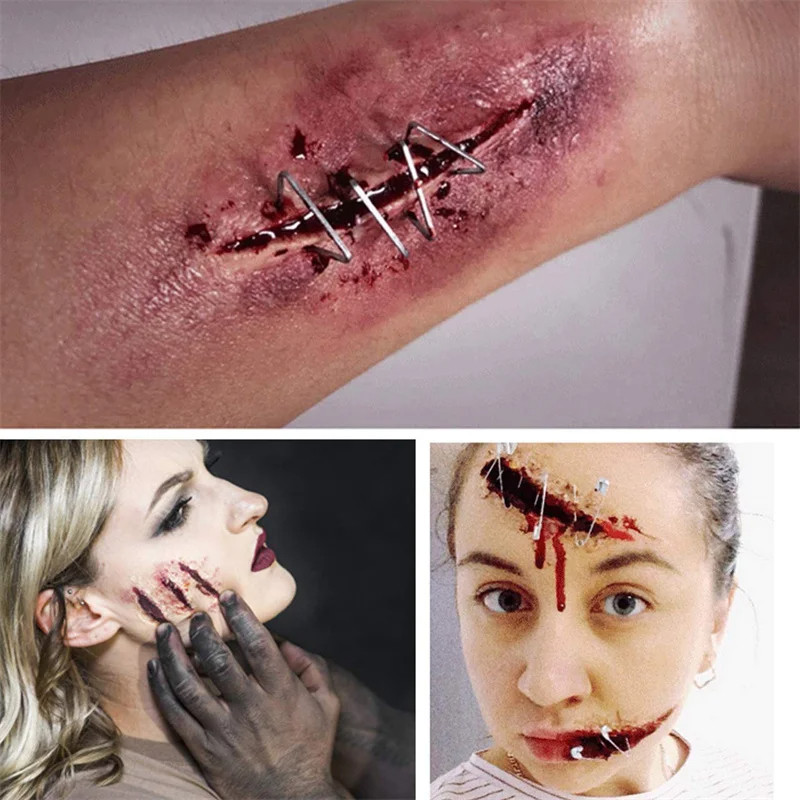 5PCS SFX Makeup Set Special Effect Halloween Party Wound Scar Wax ...