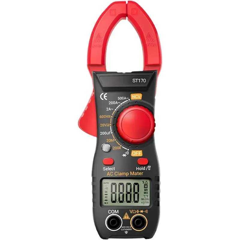 3 Clamp Multimeter Smart Clamp Current Meter 500A Electrician Tools AC ...