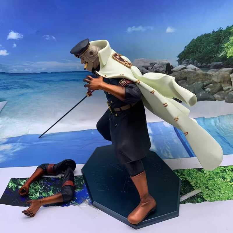 View of D One Piece POP Blackbeard Pirates Prison Warden Yukinori Rain Can ...