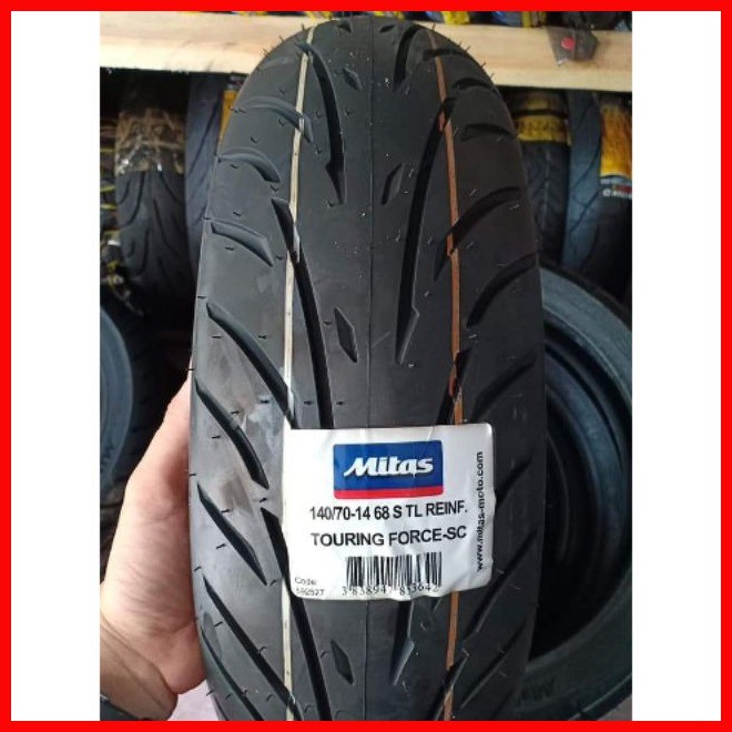 Pneumatico Mitas Touring Force-SC 140/70-14 68S TL Per Scooter – Ottima Aderenza E Durata