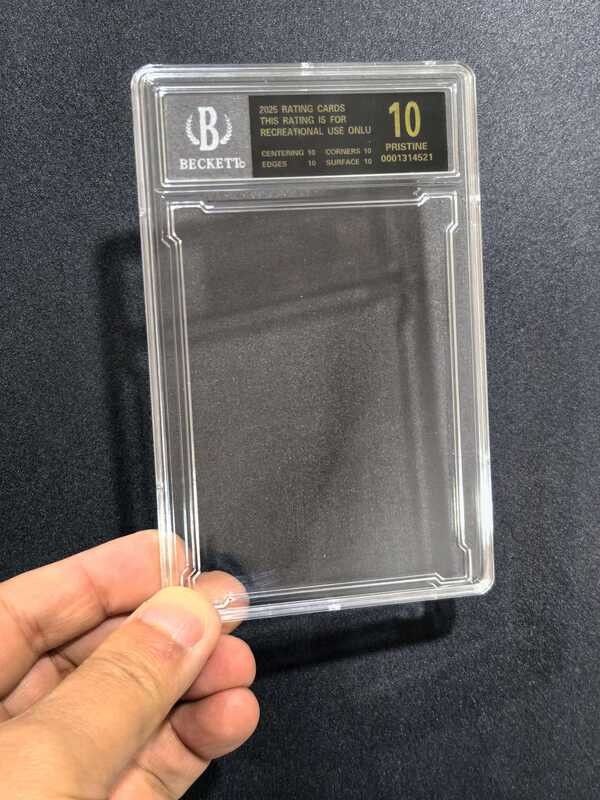DIY rating bgs super exclusive universal label stamping laser black ...